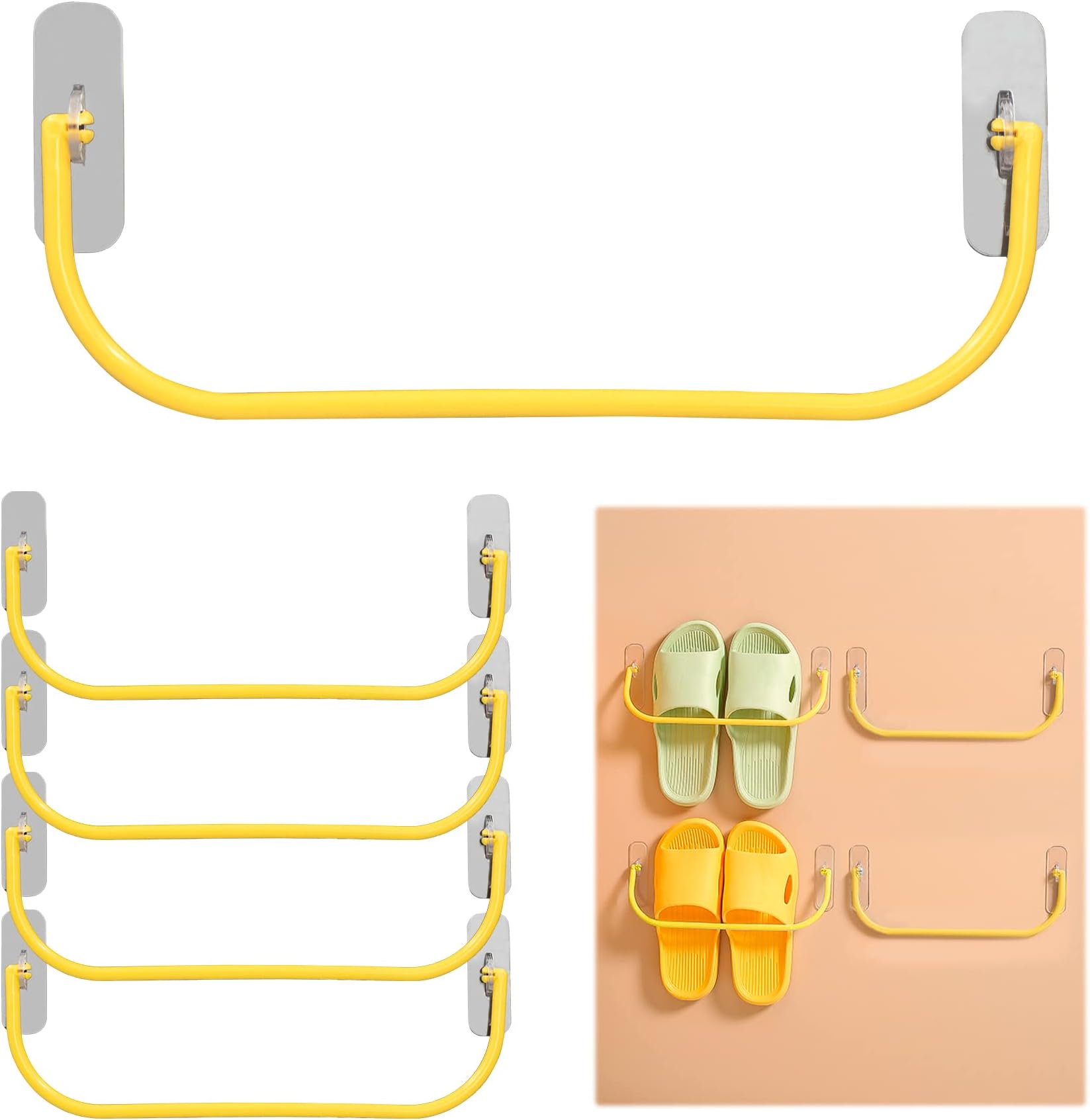 Porte Chaussures Mural,Étagères Chaussures Murales En Plastique