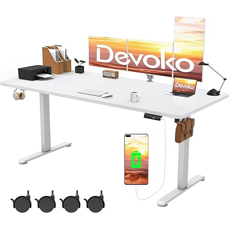 MAIDeSITe Height Adjustable Standing Desk Electric Standing Desk