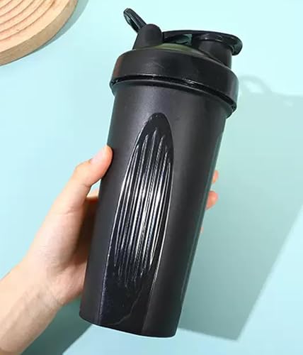 Miniatura 5 de 2PK - Botella mezcladora clásica de proteínas, perfecta para batidos y antes del entrenamiento, 28 onzas, negro, paquete de 2