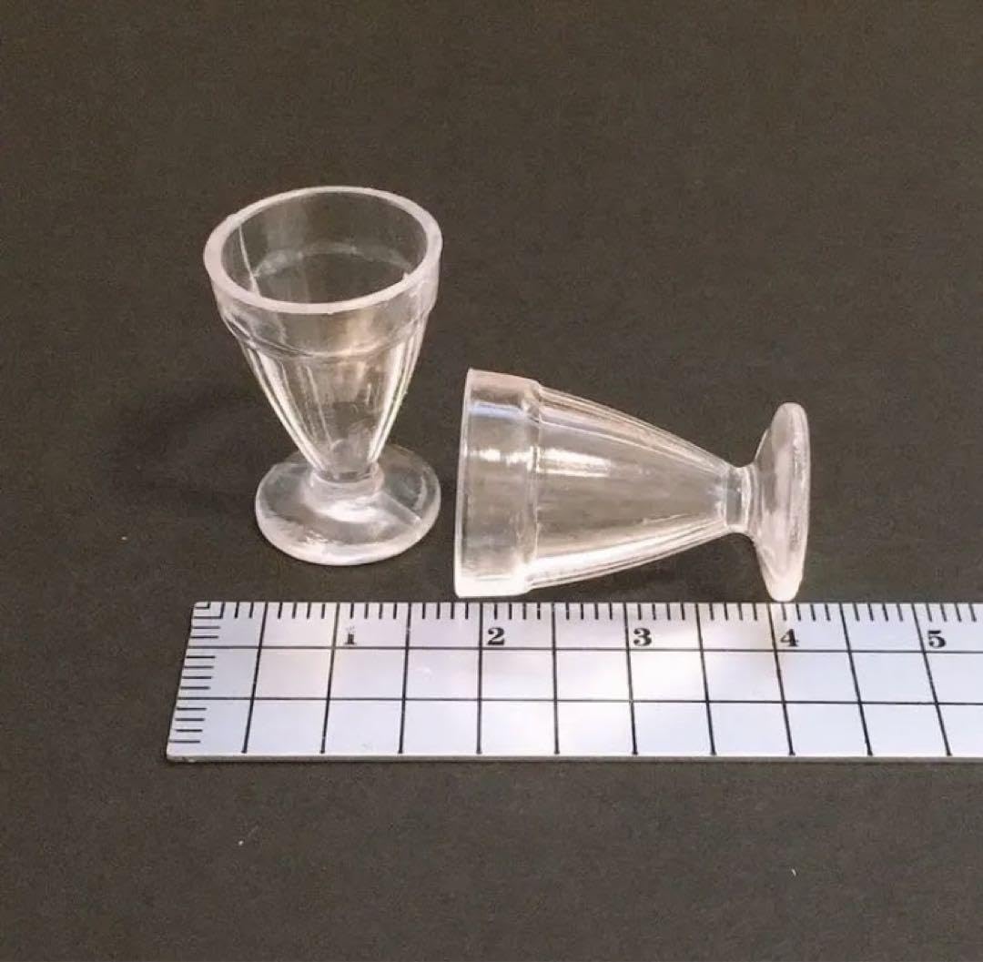 ③　訳あり ミニチュア パフェグラス 1個30円 ドールハウス ③ 訳あり ミニチュア パフェグラス 1個30円 ドールハウス