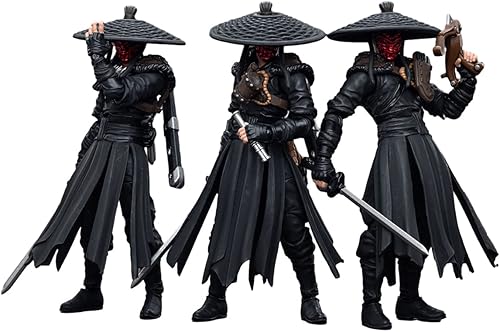 Joytoy 118 - Figura de acción de fuente oscura, Jiang Hu Shenji Camp Soldier Set de 3