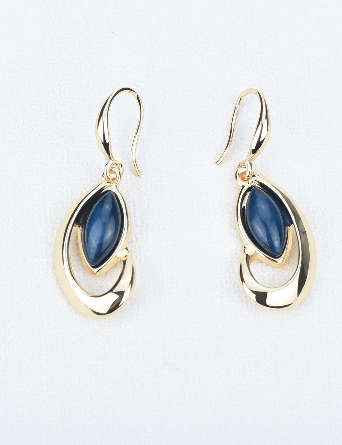 Hollow Out Oval Ring Bib Statement Necklaces and Earrings Jewelry Sets for Women Bridal Dinner Party Wedding Jewelry