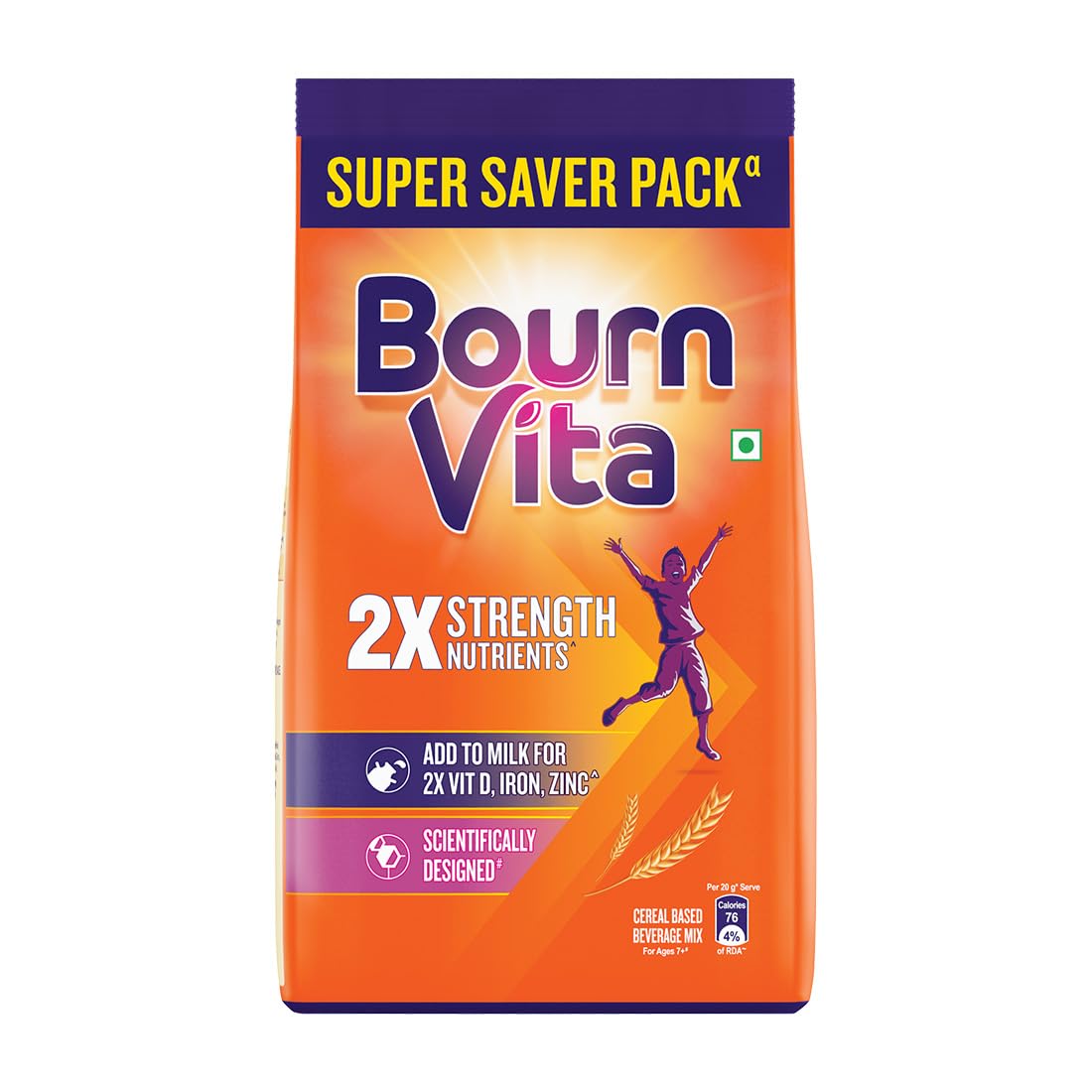 BOURNVITA Cadbury BOURNVITA Health Drink Pouch (1000 g)
