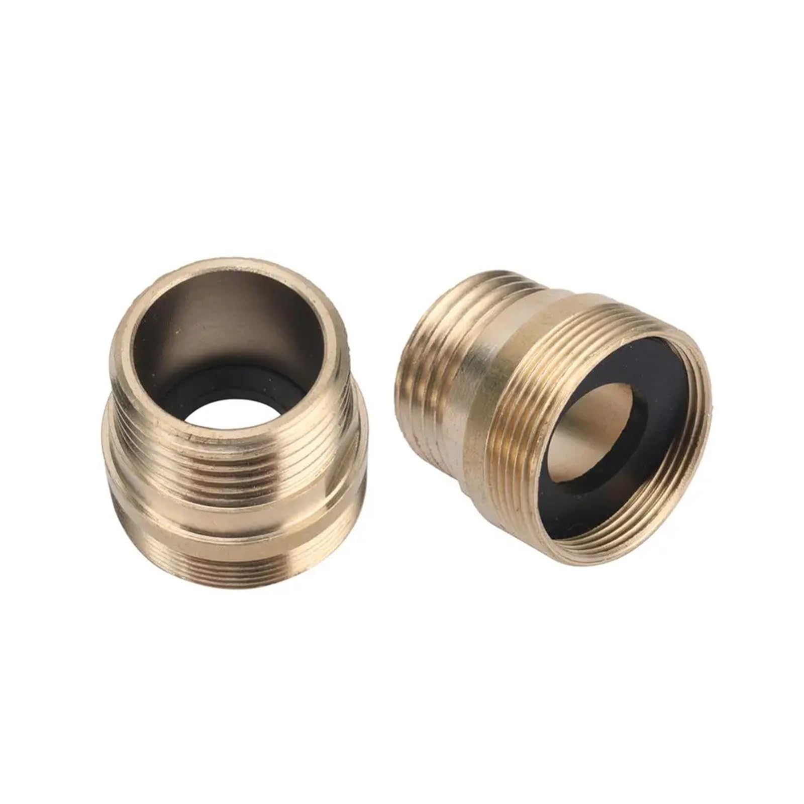 AUOQKQUT 1/2 Inch to M22/M24 Thread Brass Connector Home Improvement Plumbing Pipe Fittings Water Tap Faucet Coupling AUOQKQUT