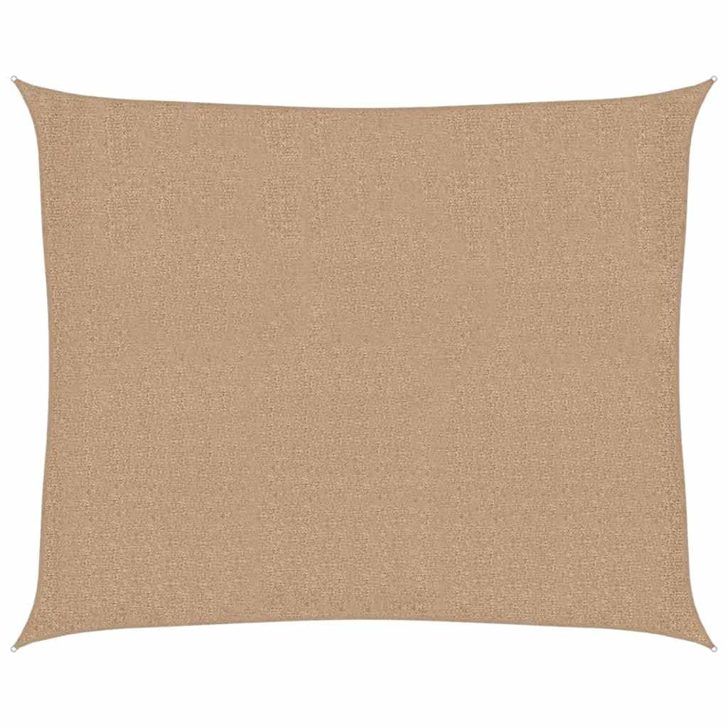 Voile d ombrage 160 g m² Taupe 2,5x3 m PEHD