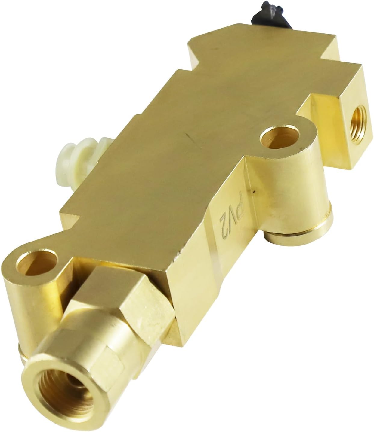 PV2 172-1353 Brass Brake Proportioning Valve Disc/Drum Disc Front Drum Rear Brake Compatible with Chevy Buick Classic Car & Truck