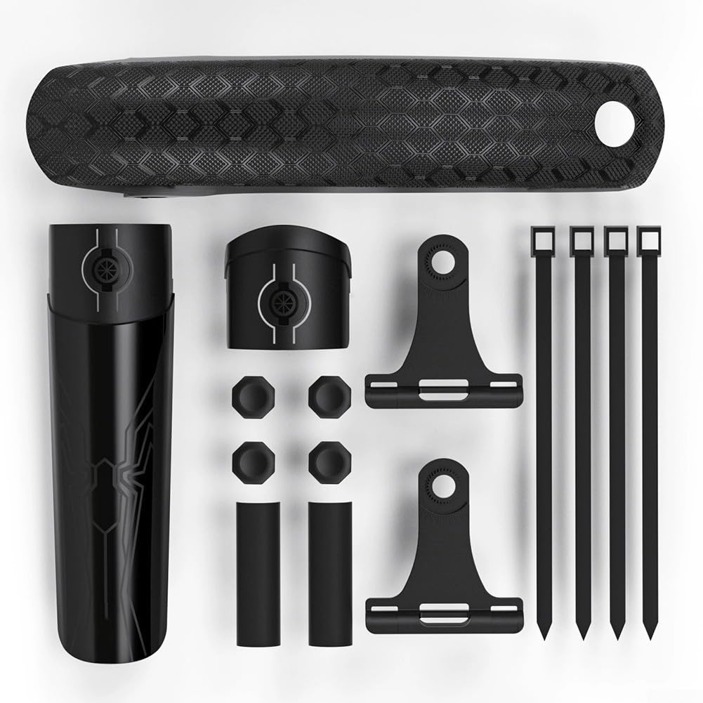 VRTYVEYBB Bicycle Mudguard Set Mountain Bike Front Rear for Fenders Quick Release Wide Coverage Compatible With 26 27.5 29 Inch Wheels Adjustable Angle Black, Mountain Bike Mud Guard(rear only)