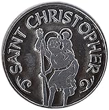 Cathedral Art PT411 Saint Christopher Pocket Token, 1-Inch