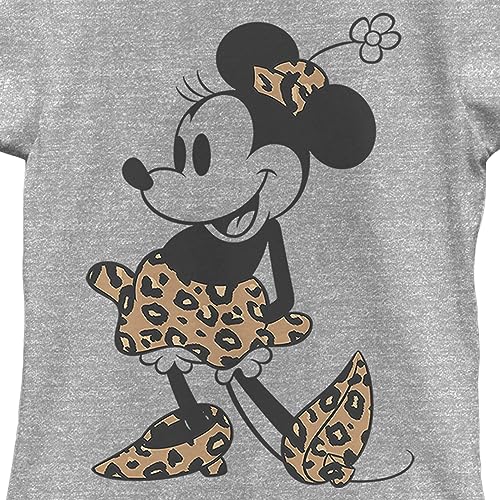 Disney Girl's Leopard Mouse T-Shirt2