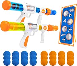 Shooting Game Toy Gun for Kids - 2pk Foam Ball
