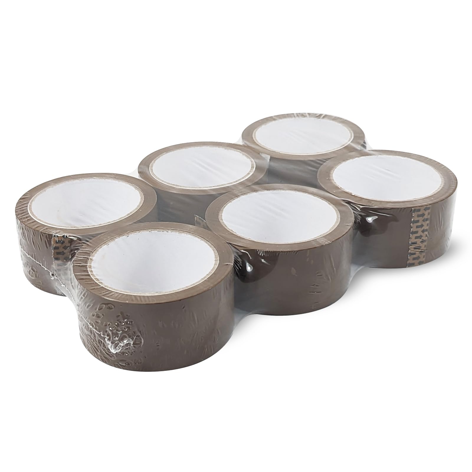V1 TRADE Ruban Adhésif D'Emballage Marron - Lot De 36 Rouleaux 48mm X 66m - Adhésif Résistant Pour Cartons