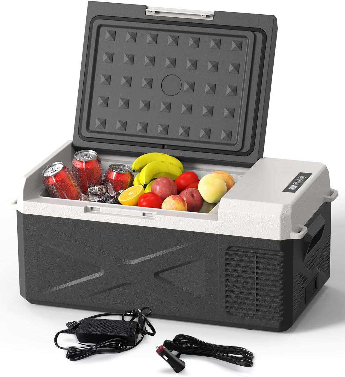 SWANEW 50L Mini Réfrigérateur Frigo Portable Réfrigérateur Glacière