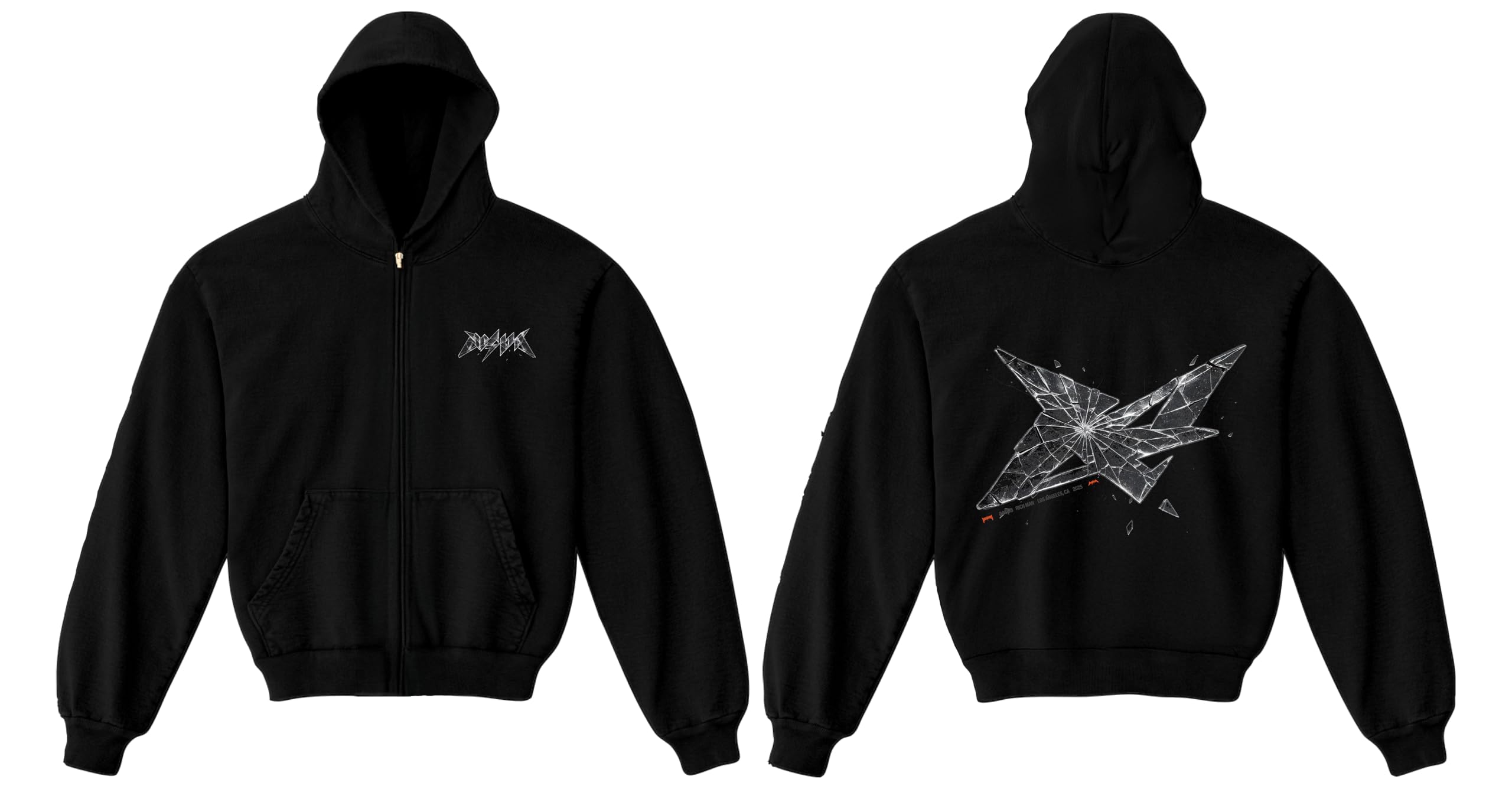 Aespa Rich Man Official Us Collection Glass Hoodie