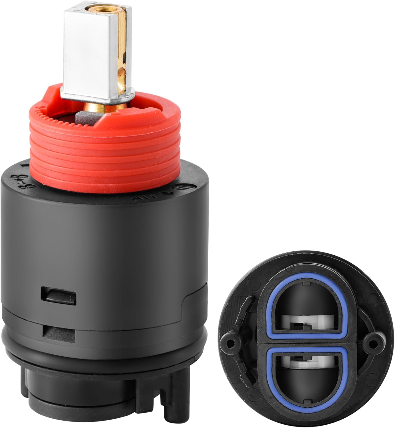 N40HKC Shower Cartridge Compatible with SR SUN RISE Shower Single Lever Faucet 40mm Shower Mixer Valve-Black (N40HLC)