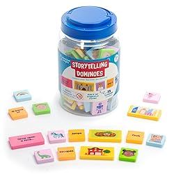 Educational Insights Storytelling Dominoes - Creative Story Prompt Toys & Social Skills Activities, Create Your Own Adventure Sequencing Games, Fun Conversation Starters & Gifts for Kids Ages 3+