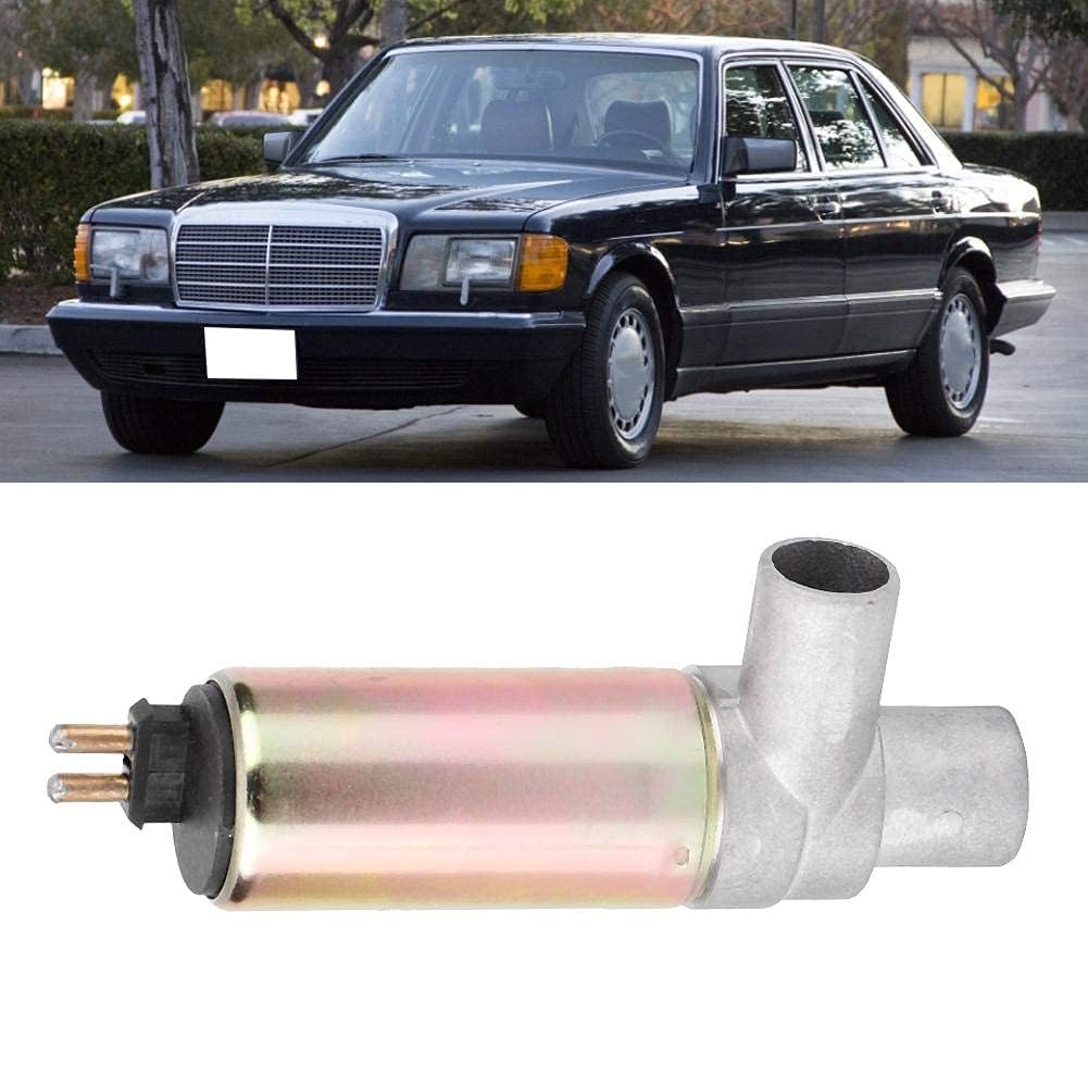 Aramox Regulator powietrza biegu jałowego, zawór kontroli powietrza biegu jałowego, zawór kontroli prędkości biegu jałowego powietrza silnik 0001411625 Pasuje do 560SEL 1986-1991