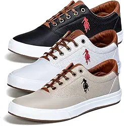 Kit 3 Pares Tenis Masculino Sapatenis Polo Open
