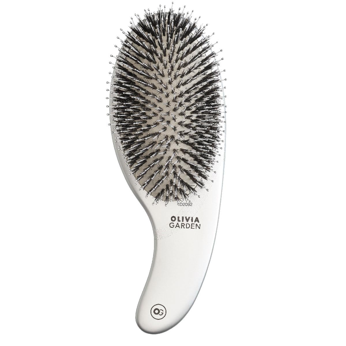 Expert Care Curve Boar Nylon Bristles Saç Fırçası Gümüş