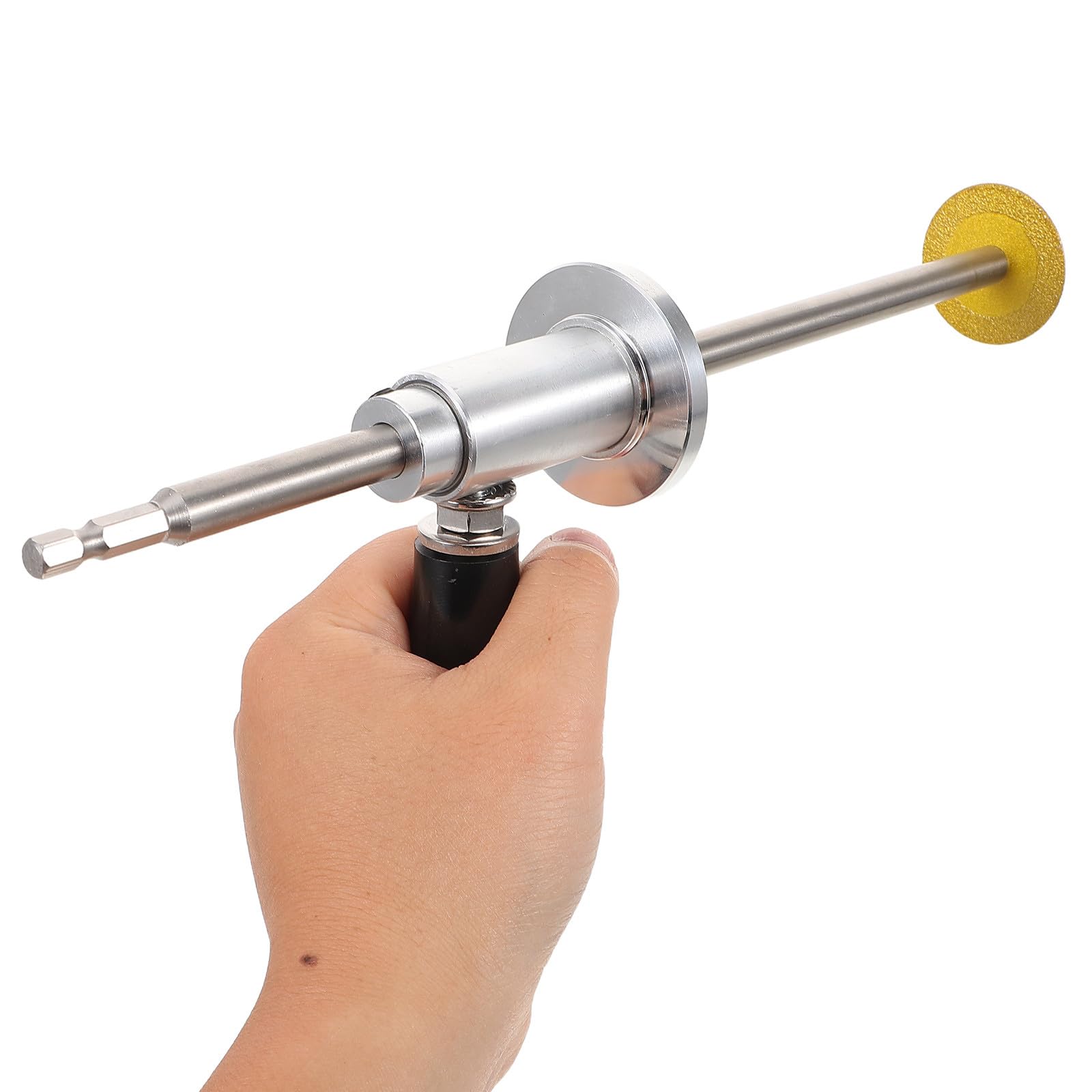 Coupe-tuyau Interne Argenté, Outil Portable à Échelle de Précision | Acier Inoxydable, Alliage D'aluminium et Plastique, Usage Intérieur pour Rénovations Domestiques, Ajustement de Longueur
