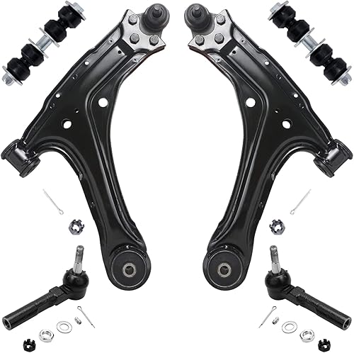 Miniatura 111 de Detroit Axle - Kit de suspensión delantera RWD para Chrysler 300 Dodge Charger Challenger Magnum 2 brazos de control superior con rótulas 2 rótulas