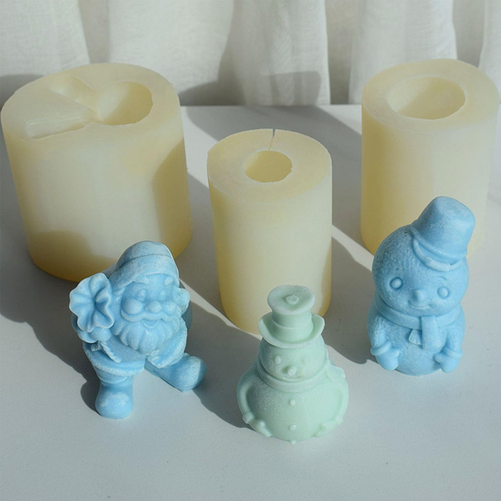 Weihnachts-Muschel Silikonform – 10,2 X 7,6 X 2 Cm – Hitzebeständig Bis 220 °C, Für Duftperlen, Seife & Schokolade