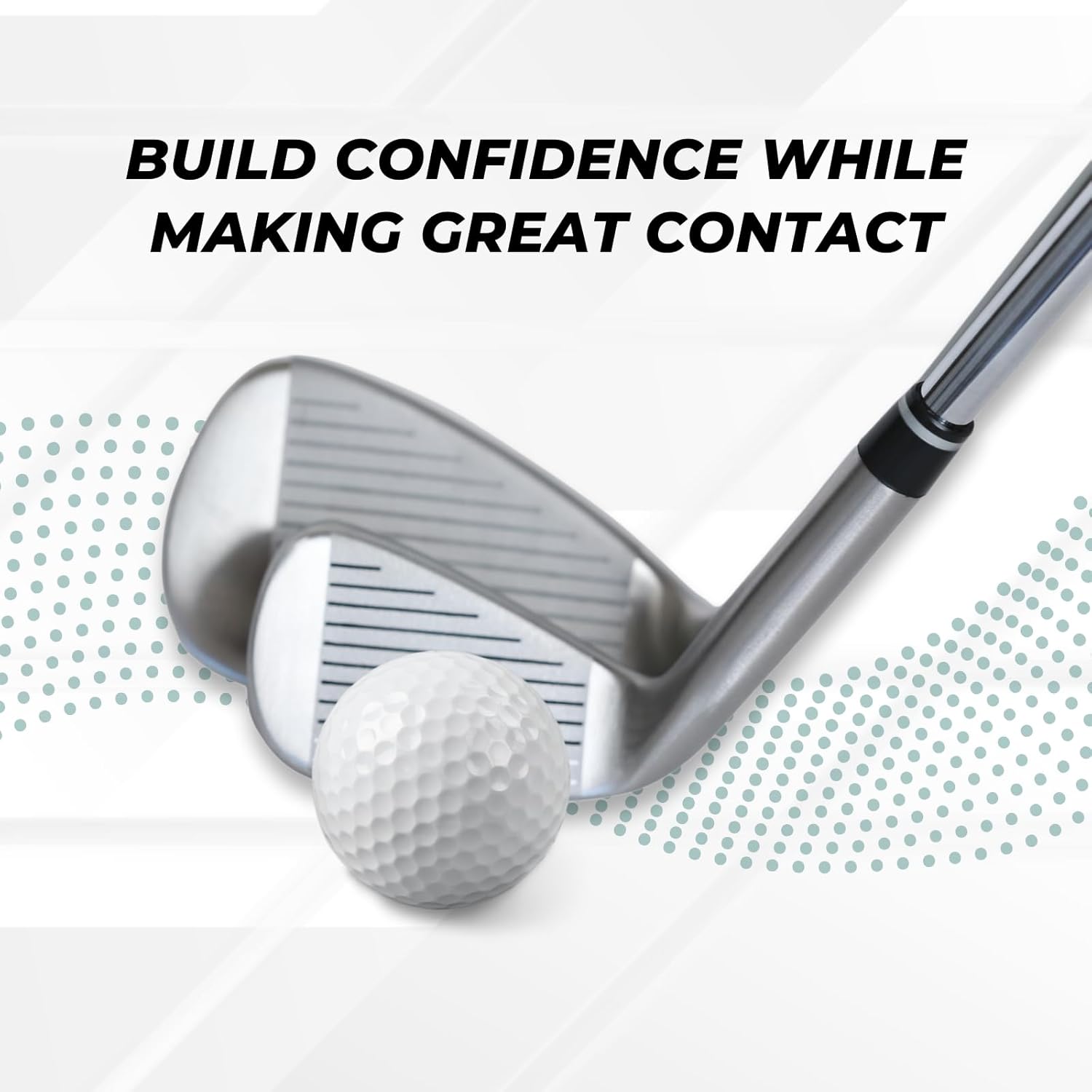 PureStrike Golf Swing Training Aid Club – Smaller Clubface for Better Ball-Striking & Instant Feedback | Swing Trainer to Improve Accuracy & Consistency