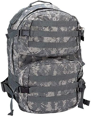 Large Heavy Duty Digital Camo Backpack Day Pack Water Resistant Military Tote