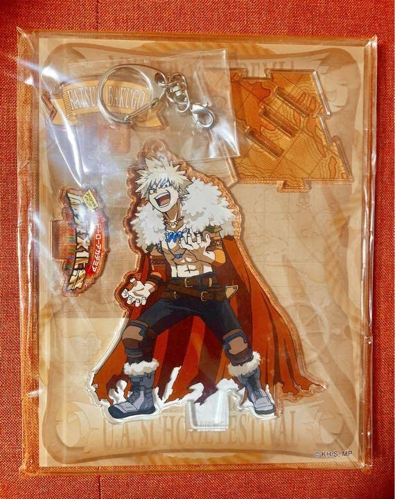 Amazon.co.jp: ヒロアカ 雄英文化祭 アクスタ 十傑 爆豪 ヒロフェス 