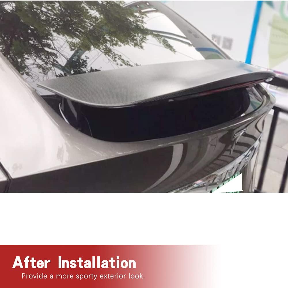 Carbon Fiber Rear Spoiler Fits for Tesla Model X 2016-2019 Rear Spoiler Wing Body Kits Factory Outlet