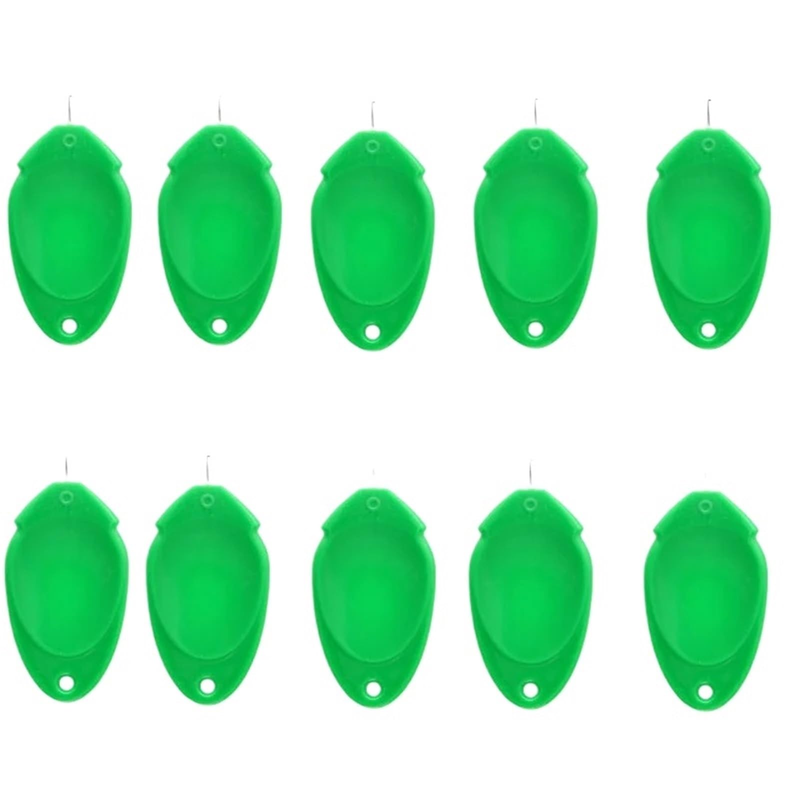 Automatic Needle Threaders Multicolor 100pcs for Sewing(Green)