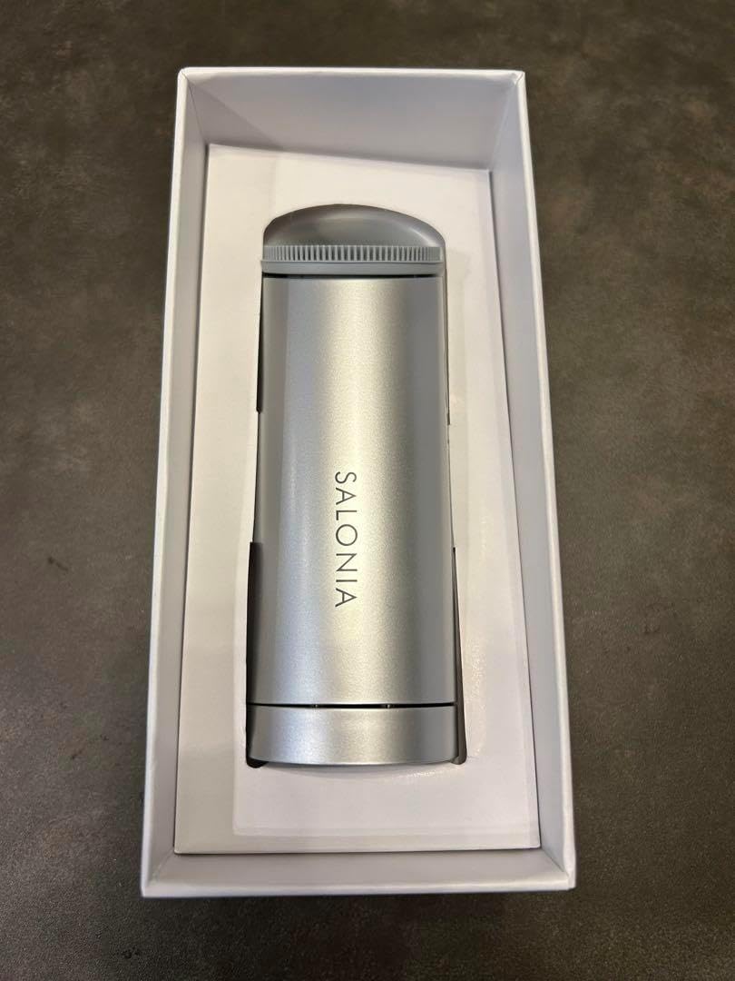 SALONIA ION FACIAL BRUSH SILVER サロニア ION FACIAL BRUSH