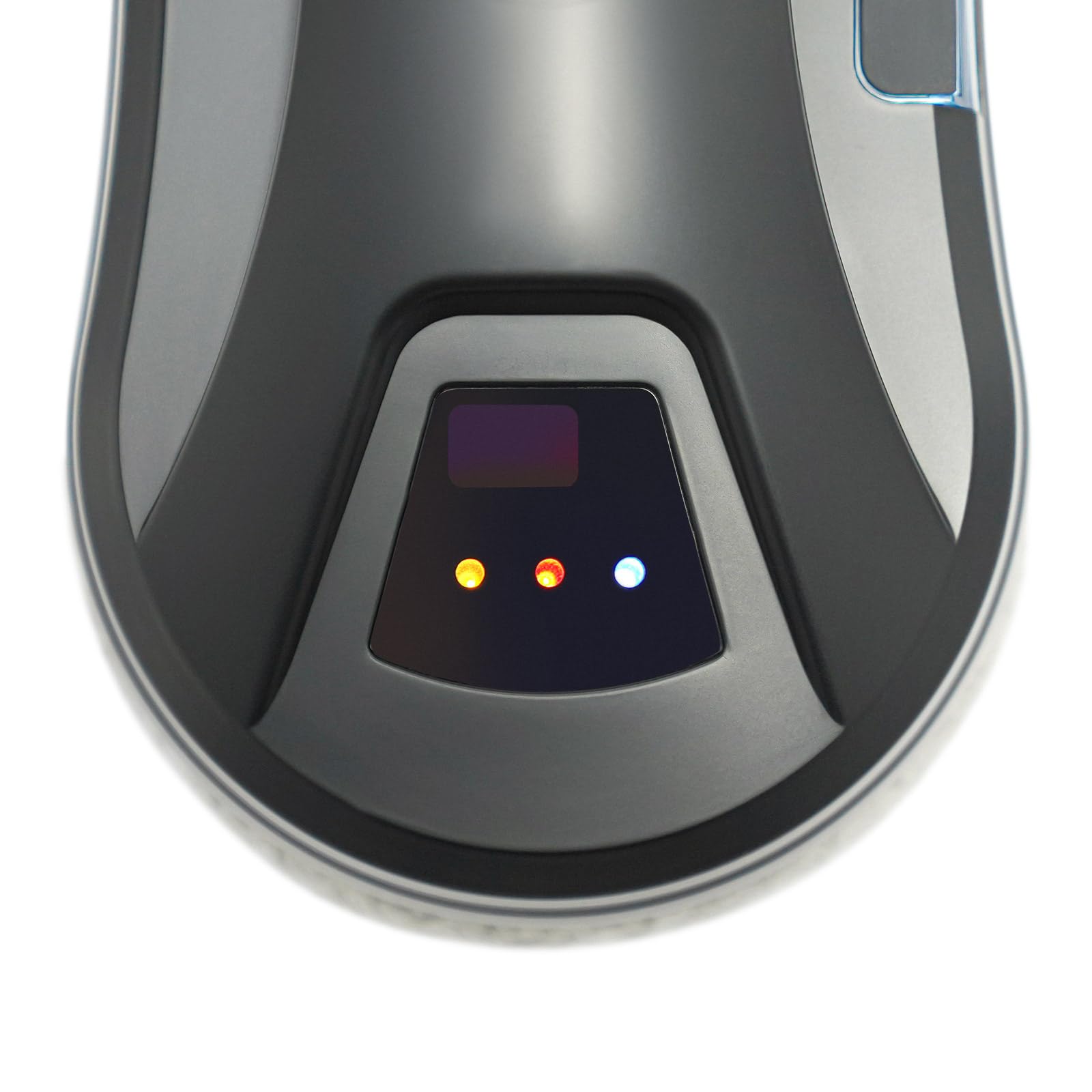Robot limpiador de ventanas automático con spray de agua 2800 Pa limpiador de ventanas con 10 paños de limpieza, mando a distancia, robot limpiador de ventanas con cuerda de seguridad