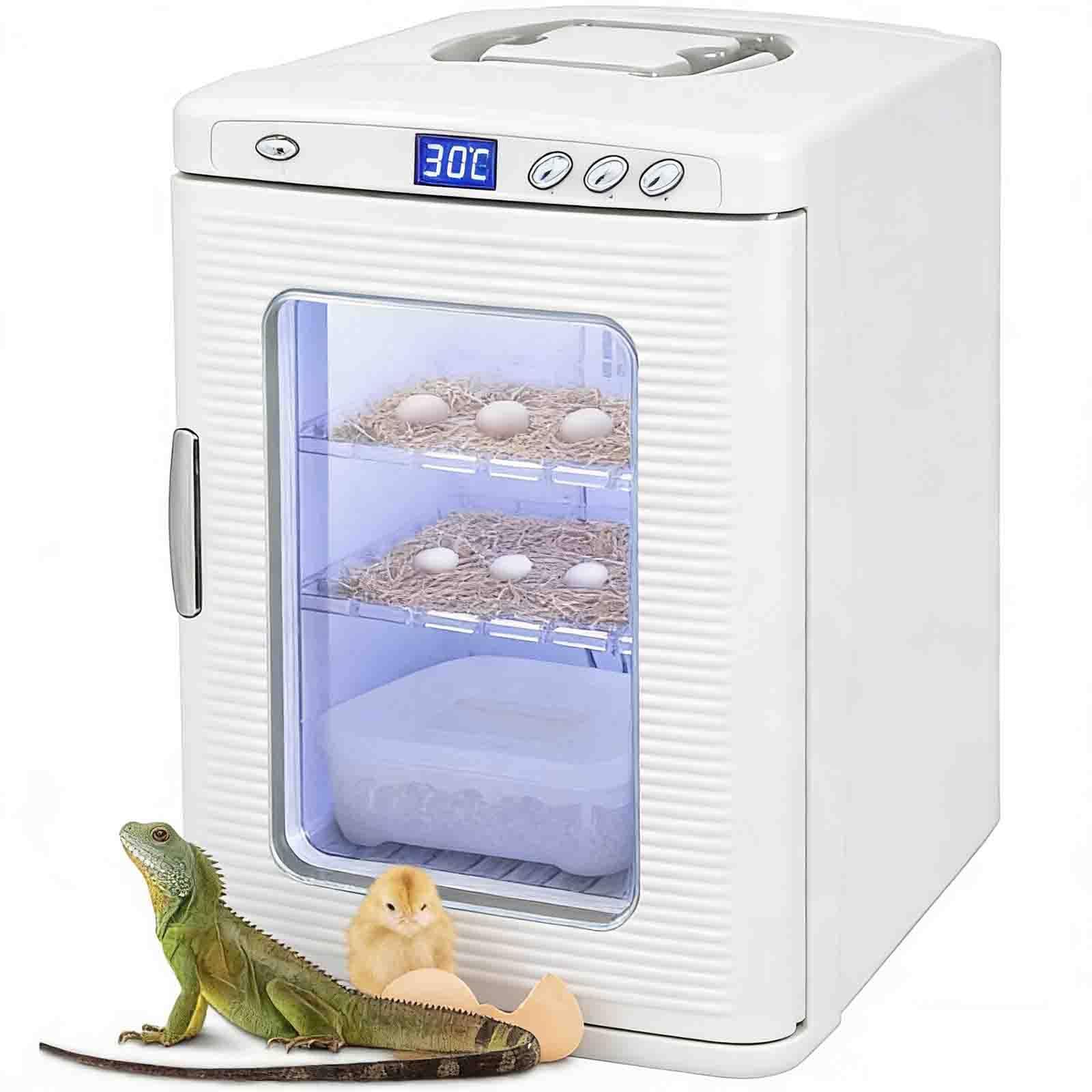 Inkubator Schildkröten, Brutapparat 25L Reptilien White