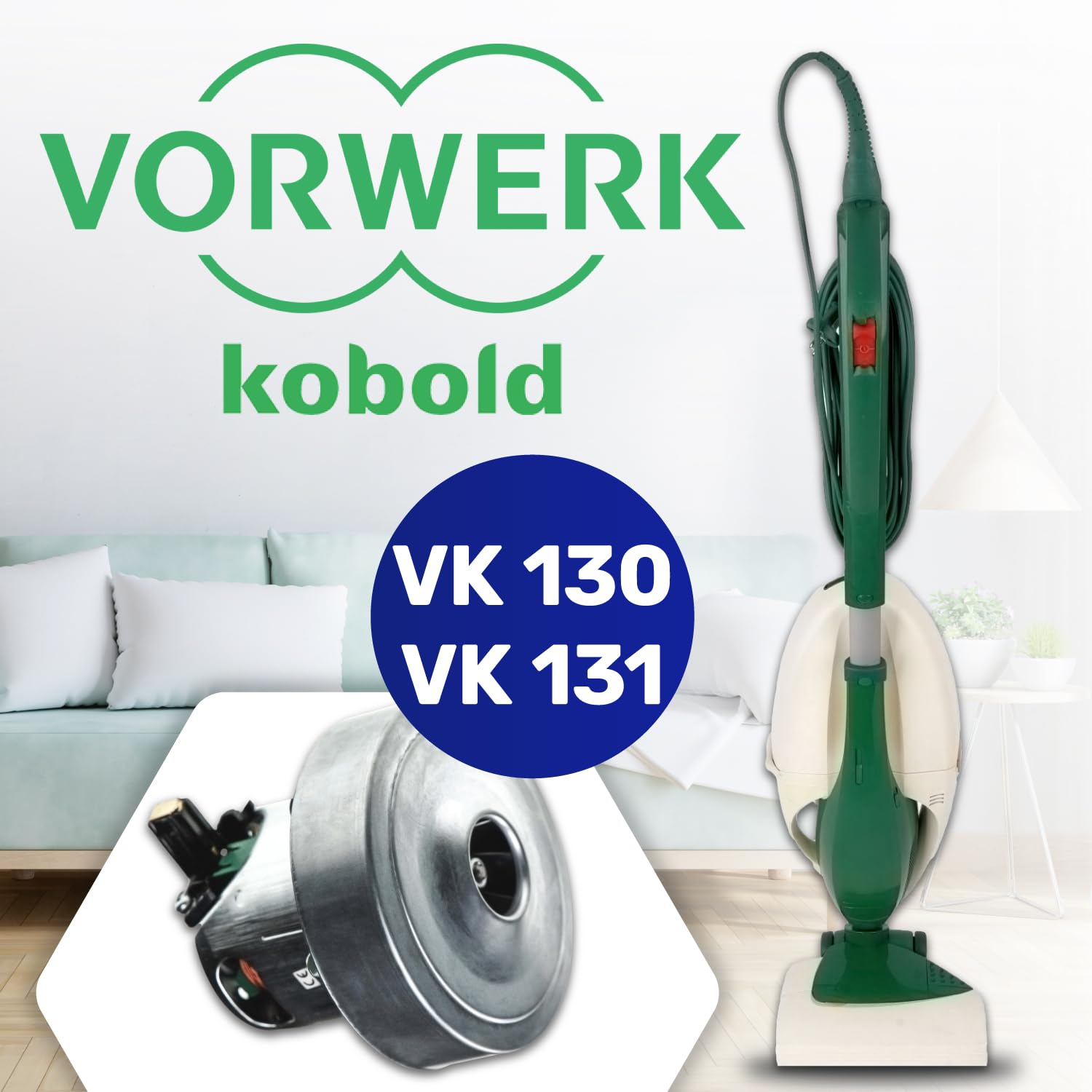 1 CAVO ELETTRICO DA 7 MT ORIGINALE PER FOLLETTO VK 130 131 ASPIRAPOLVERE VORWERK ORIGINALI