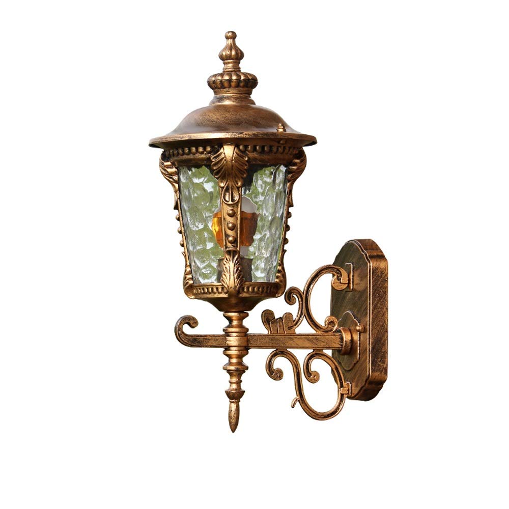Lanterne rétro méditerranéenne E27 pour illuminer votre escalier extérieur