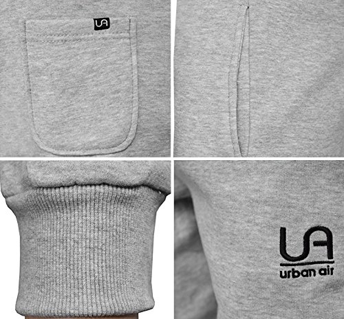 Urban air - Pantaloni Sportivi - Uomo Grau M