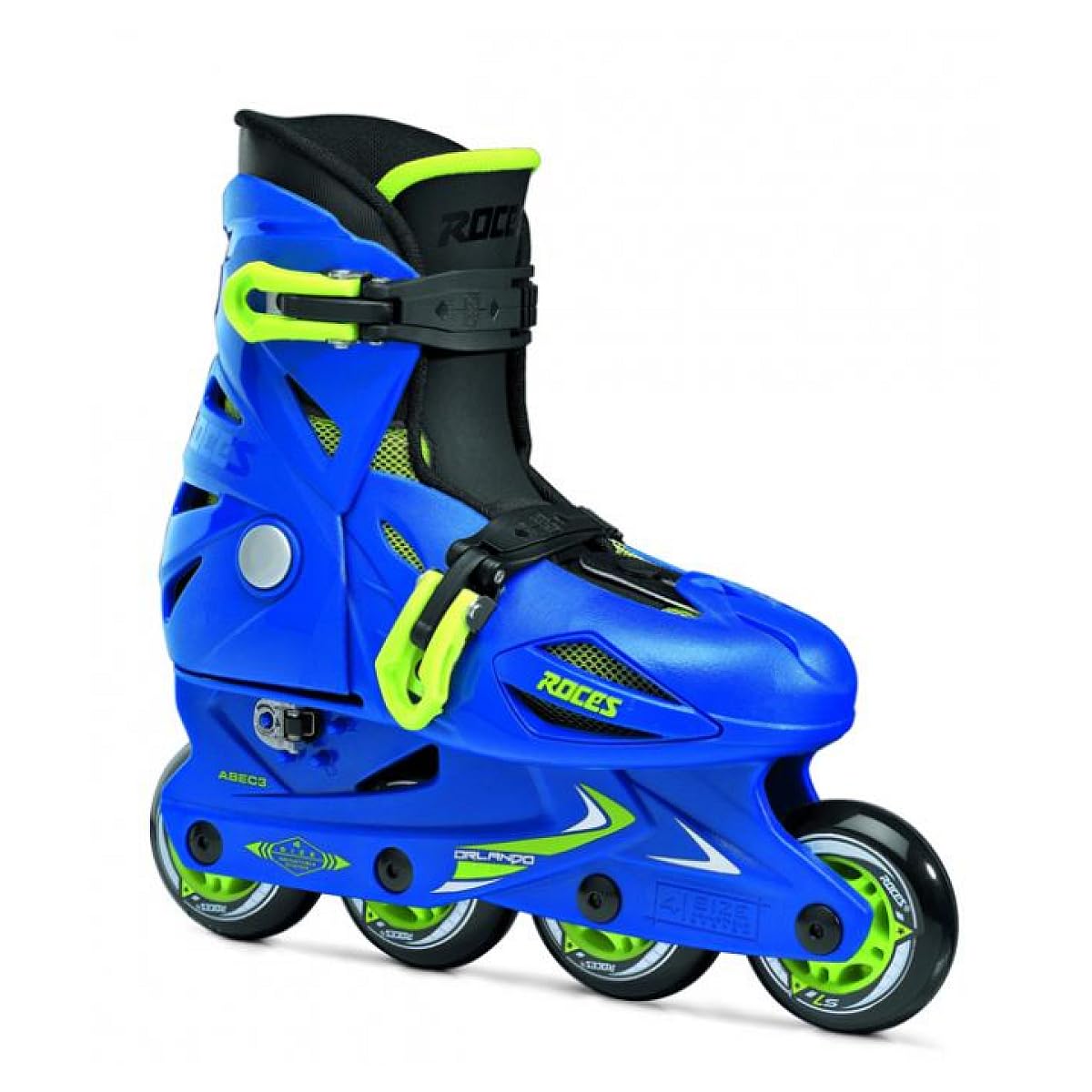 Roces Orlando III Inline Skate Blue-Lime 36