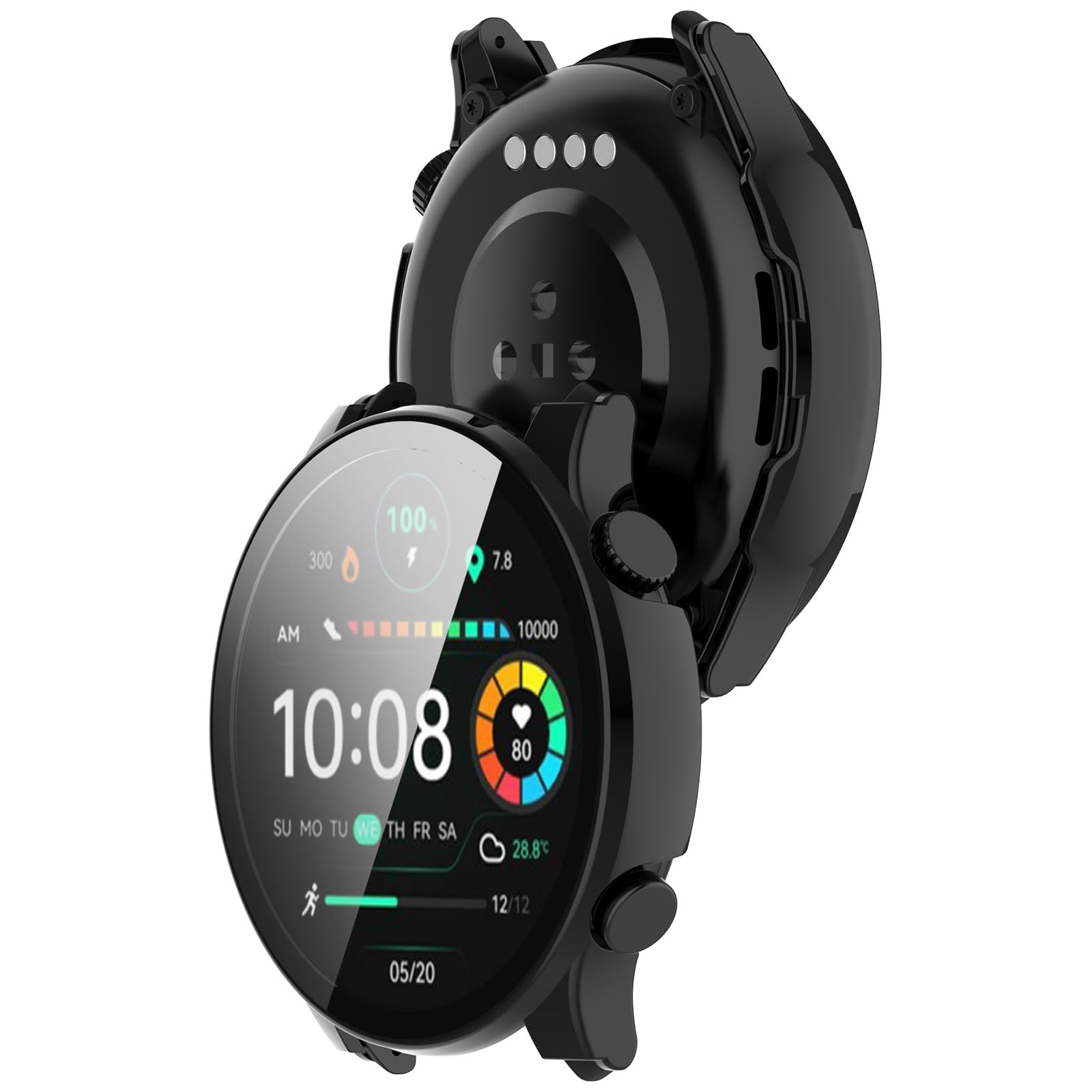 Vansdon Coque Compatible Avec Samsung Galaxy A14 4G/5G, 2 Film De Protection En Verre Trempé