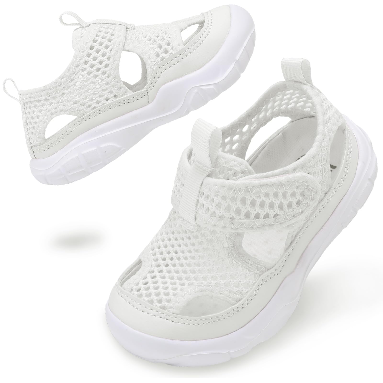 BARERUN Kids Water Shoes Boys Girls Barefoot Aqua Socks for Swim Surf Pool Beach Sport Lightweight Breathable Sandal Athletic Slip-On Sneaker for