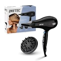 Imetec S6 2200 Asciugacapelli 2200W con Diffusore e Concentratore