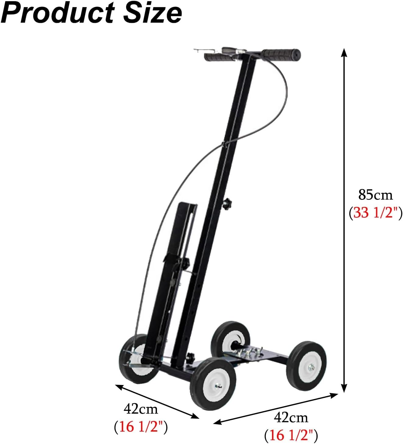 Sports Field Line Striping Machine, Adjustable Line Width Paint Applicator, Parking Lot Marking Equipment, Professional Rolling Spray Paint Cart