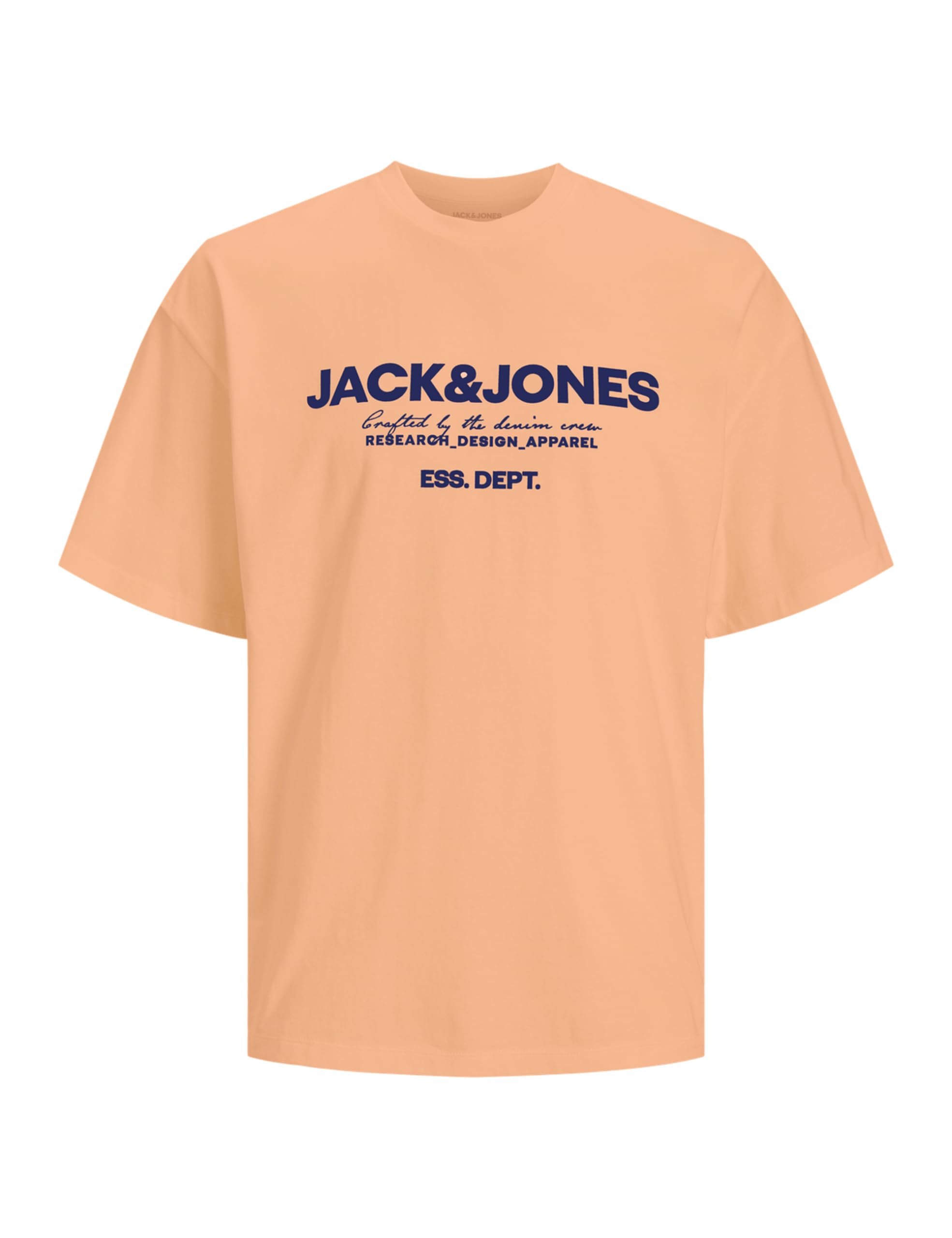 JACK & JONES JJGALE Tee SS O-Neck, Apricot Ice, S