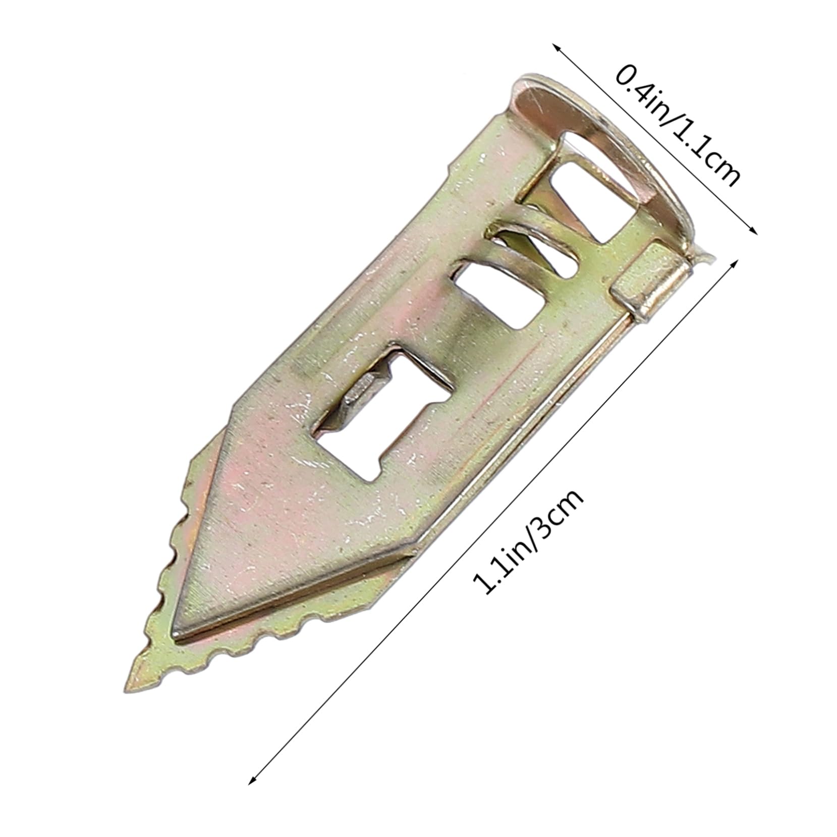 PRETYZOOM 1 Set Metal Wall Self-Drilling Anchor Replacement Expansion Screw Drywall Anchors and Screws Kit