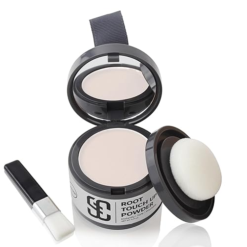 Polvo de línea capilar instantánea, sombra de cabello gris, cobertura de cabello para retocar el cabello para adelgazar el cabello para mujeres,