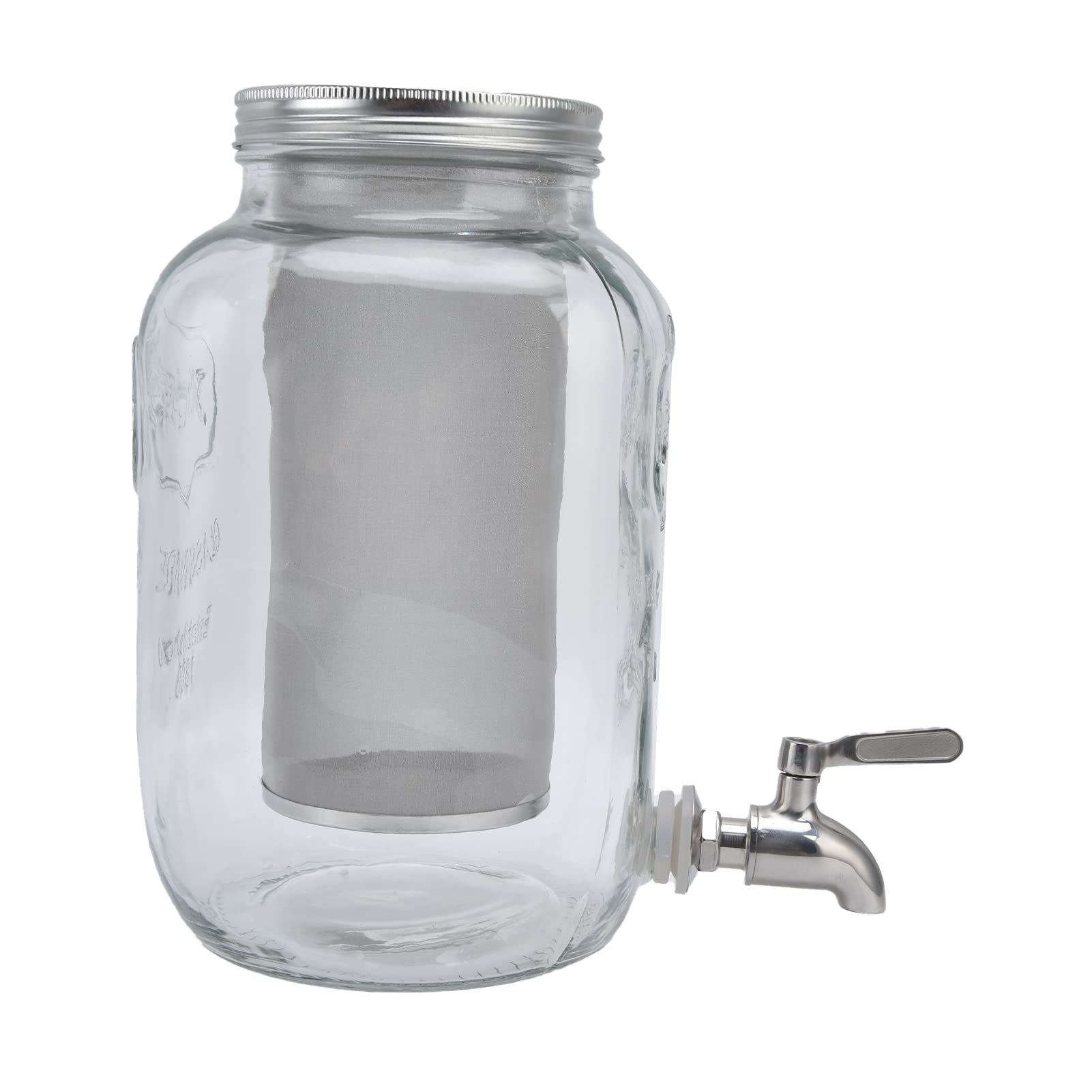 POENVFPO Caffettiera Cold Brew, Design in Vetro Resistente