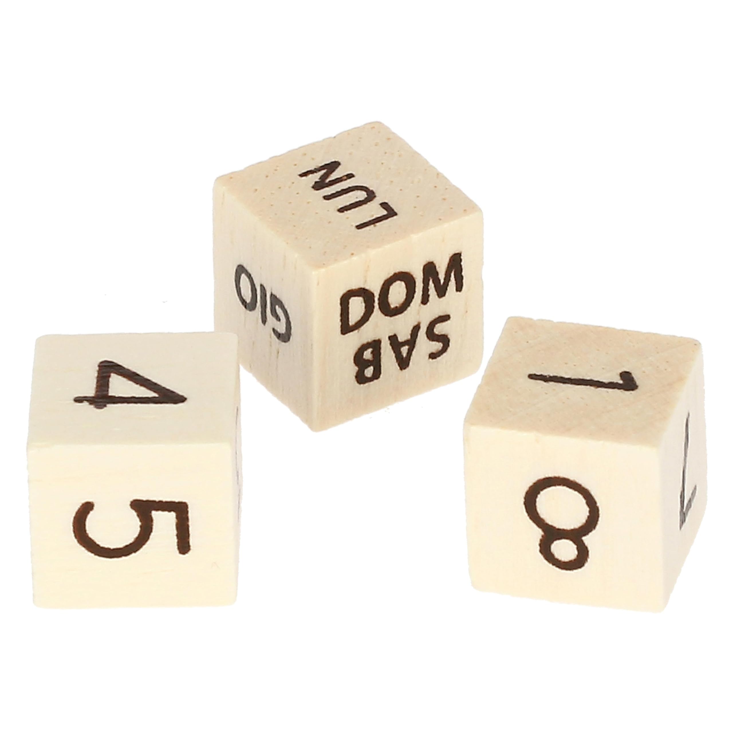 THUN, Mini Calendario Teddy Lei in Ceramica Decorata a Mano, Idea Regalo, 6.6 x 5.7 x 7.7 cm h