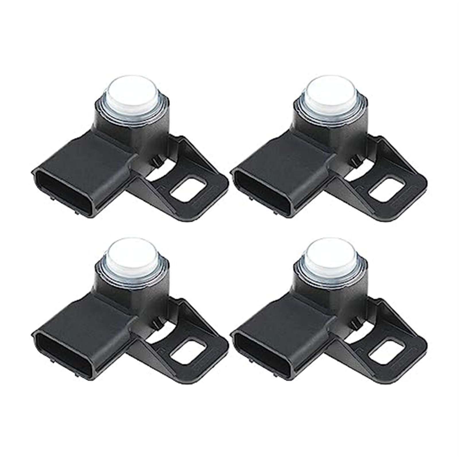 4 sensores de estacionamiento PDC nuevos for 39680-TEX-Y412-M1 39680TEXY412M1 Sensor de Asistencia de estacionamiento PDC(White)