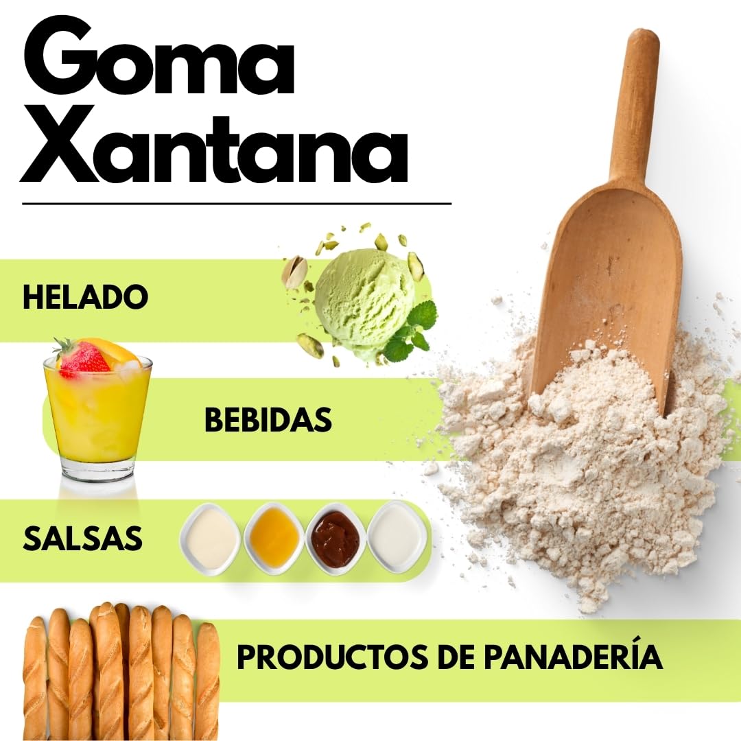 Saporepuro Goma Xantana en polvo 1 kg - espesante natural