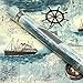 H2MTOOL Nautical Map Wallpaper, Removable Peel and Stick Wallpaper Self Adhesive Decorative (17.7” x 78.7”, Nautical Map)