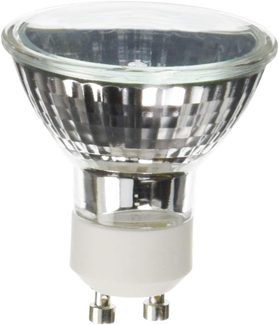 Anyray 35 Watt GU10 120 Volts Light Bulb 35Watts BI-PIN Clear Wide Beam Long Life 120V 35W